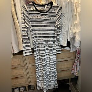 H&M knit maxi dress